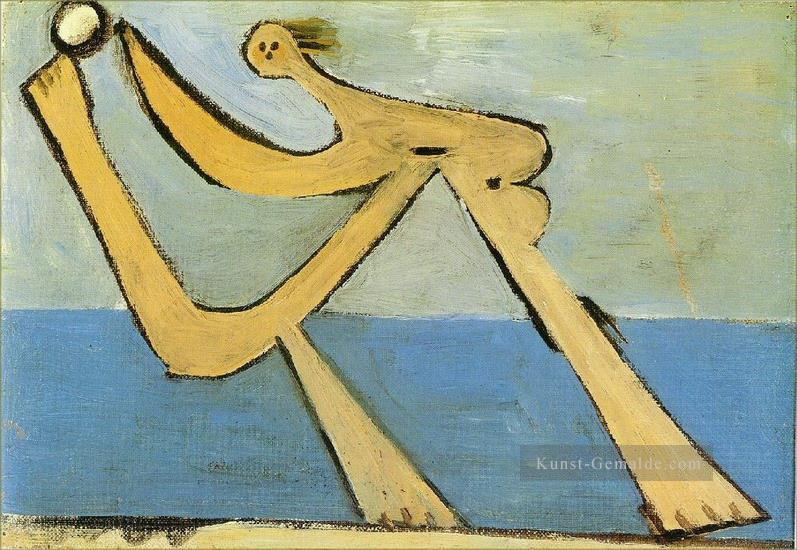 Bademeister 5 1928 Kubismus Pablo Picasso Ölgemälde